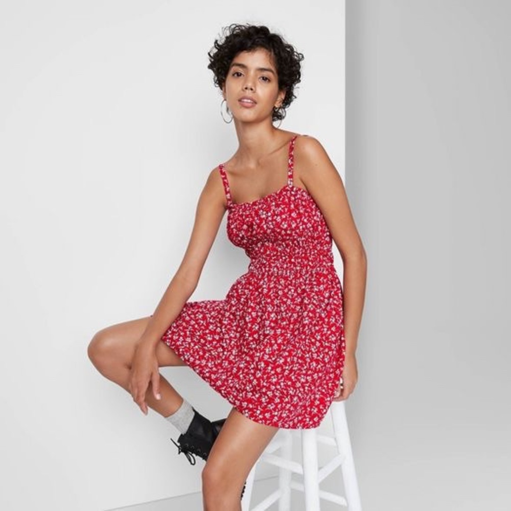 Floral Smocked Dress